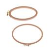 Oval Beech Embroidery Hoop Sewing Accessory Tapestry Ring Cross Stitch Frame for Handmade Crafts