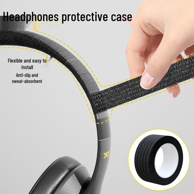 Headband Protector Cover: Shockproof, Anti-Fall, Anti-Scratch, Anti-Oil, Repair Leather Fabric Strap