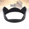 Camera Lens Hood Fit for AF 18mm F/2.8D Lens ABS Camera Lens Hood Shade with 77mm Lens Cap
