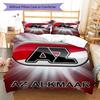 AZ Alkmaar Poster Bedding Quilt Set Quilt Cover Pillowcase Home Decoration Birthday Gift (1 * Duvet Cover + 2 * Pillowcase, Without Core)