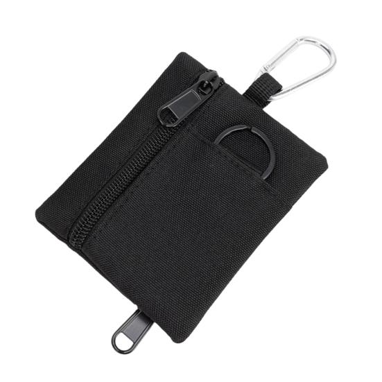 Tactical Keychain Pouch Zippered Coin Purse Military Mini Size Belt Gear EDC Pocket