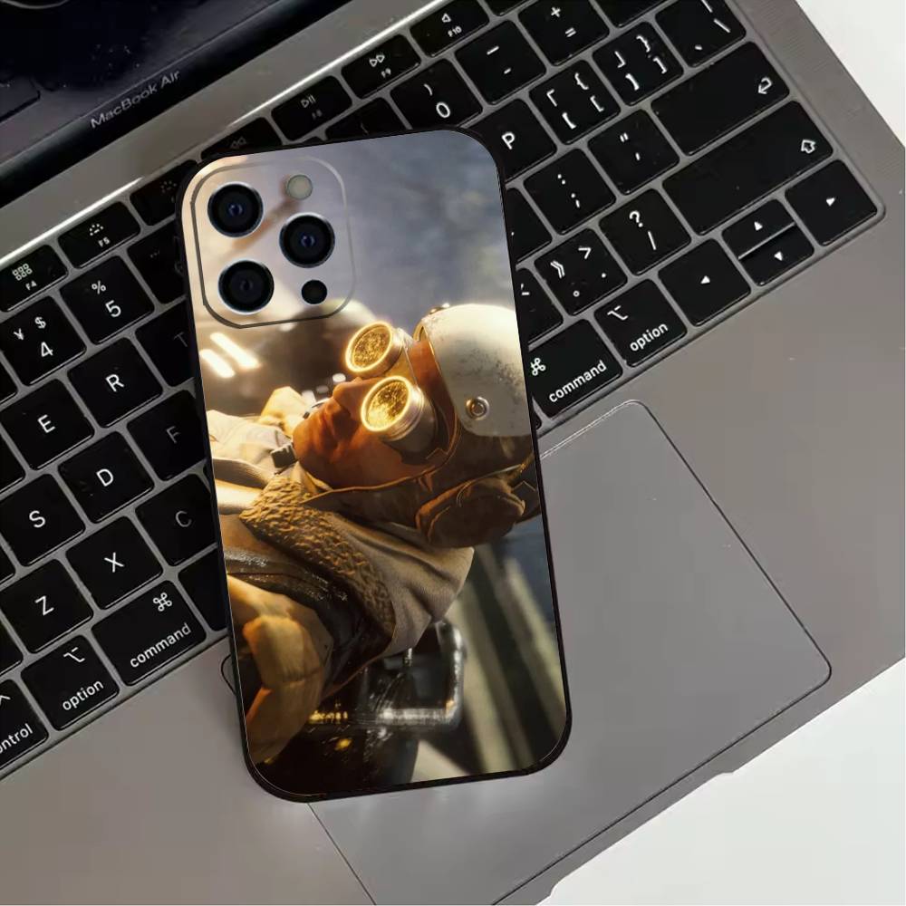H-HOT GAME A-ARC Raiders Phone Case For iPhone 17,16,15,14,13,12,11 Plus,Pro Max,XS,Soft Silicone Black Cover