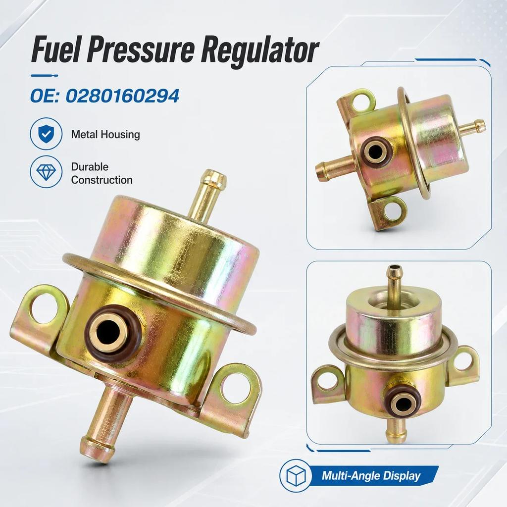 Fuel Pressure Regulator 0280160294 For Hyundai Scoupe BMW Volvo 740 Alfa Romeo Spider Peugeot 405 VW Jetta Golf 0280160235 New