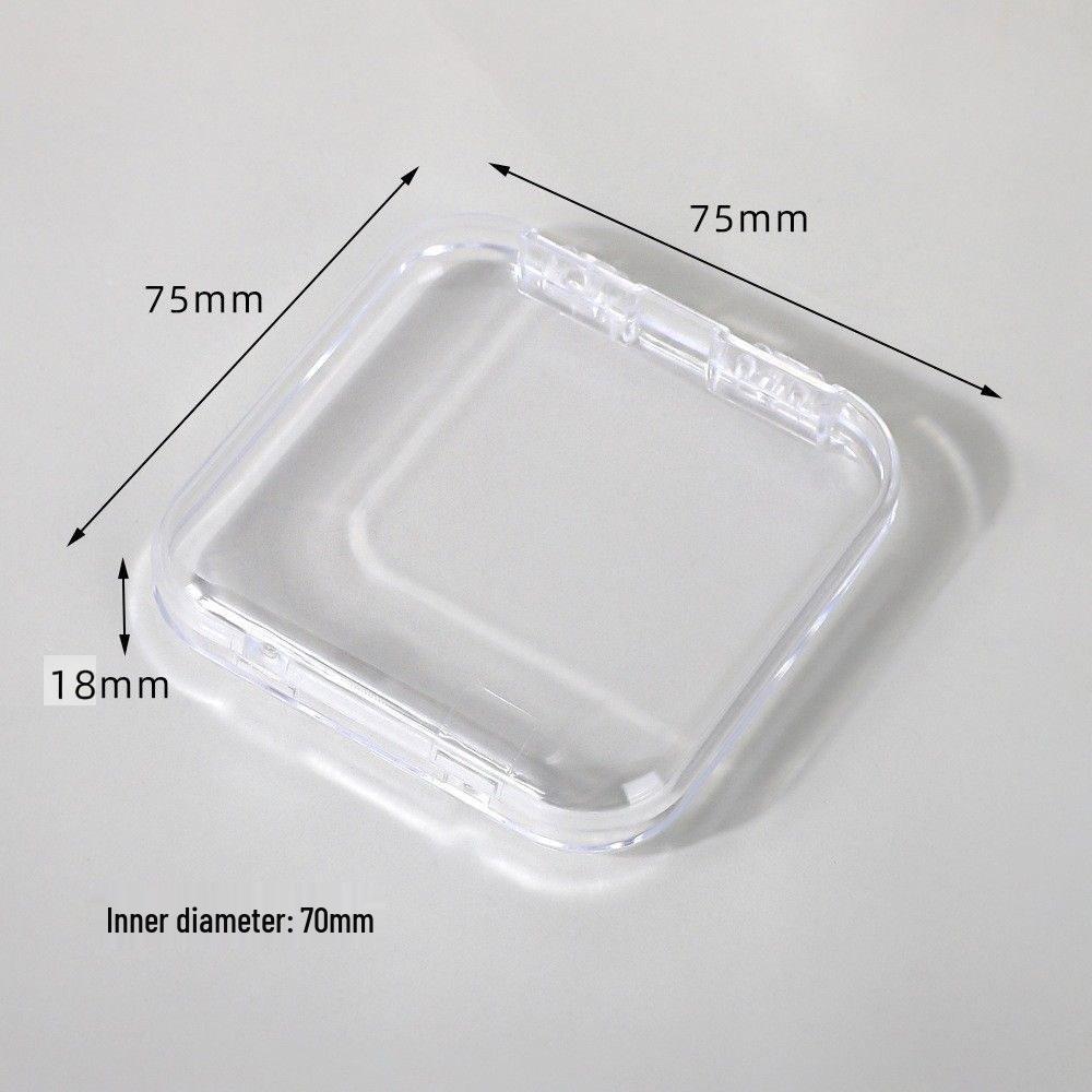 Großer Schreibtisch-Organizer mit Deckel: Transparente Acryl-Staubschutzbox für Anime-Merchandise & Familienmedizin