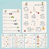 Reusable Pen Control Training Book for Children Magical Tracing Workbook Montessori Educational Calligraphy Practice Copybook
