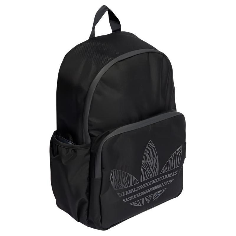 Adidas Originals Polyester Fabric Backpack Regular Unisex Black Adidas II3354