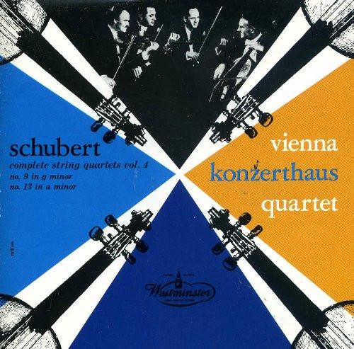 

CD FRANZ SCHUBERT WIENER KONZERTHAUSQ Complete String Quartets Vol. 4 32XK7 Westminster 1987 Japan Classical Used