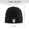 Siberian Husky Alaskan Hund Warme Strickmütze Hip Hop Mütze Herbst Winter Outdoor Beanie Mützen für Unisex Erwachsene