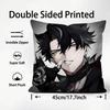 Anime Wriothesley Cushion Cover Pattern Printed Pillowcase for Living Room Sofa Cushion Cover & Bedroom Decor