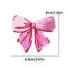 Pink Disco Ball Cowgirl Embroidery Patch Iron On Cute Cartoon Design for Denim Jacket Party Wear Kawaii Western Theme Badges