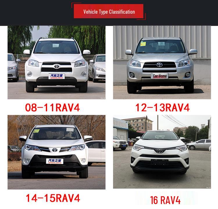 Revised Side Steps for 2009-2016 Toyota RAV4 Welcome Pedals