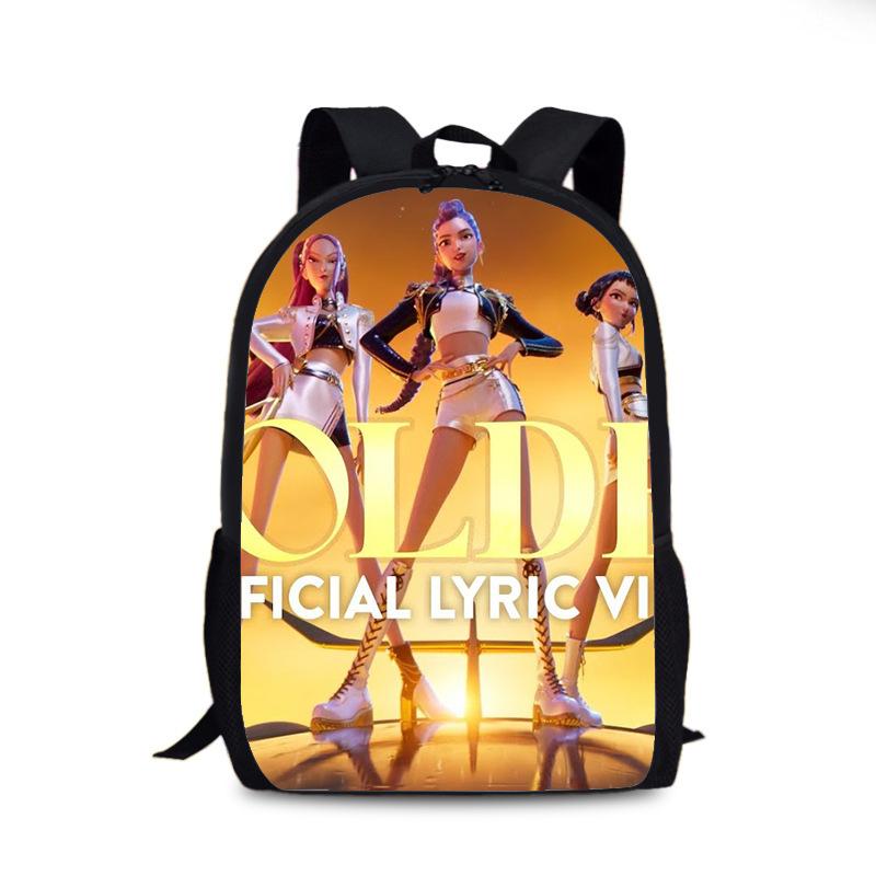 Witch Hunters Backpack Kpopdemonhunters Student Children'S School Bag