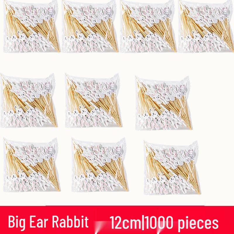 Qiwei Disposable Bamboo Fruit Picks