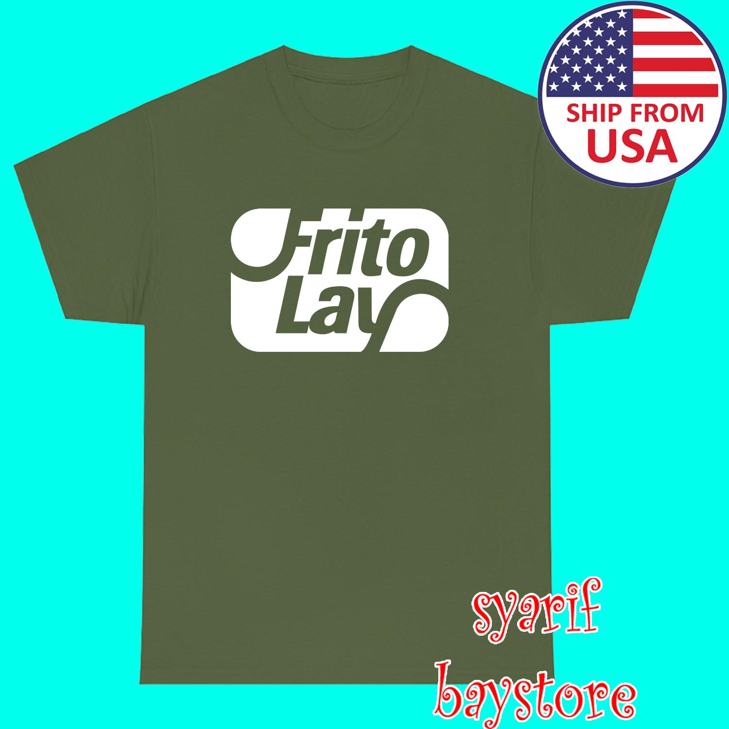 Frito Lay Old Men#039;s Military Green Size S to 5XL Unisex T-Shirt M
