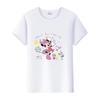 Fashion Summer Blouses T-shirt White 2000s Tees Cartoon Minnie Tshirt Mickey Mouse Tops Graphic Clothes Unisex