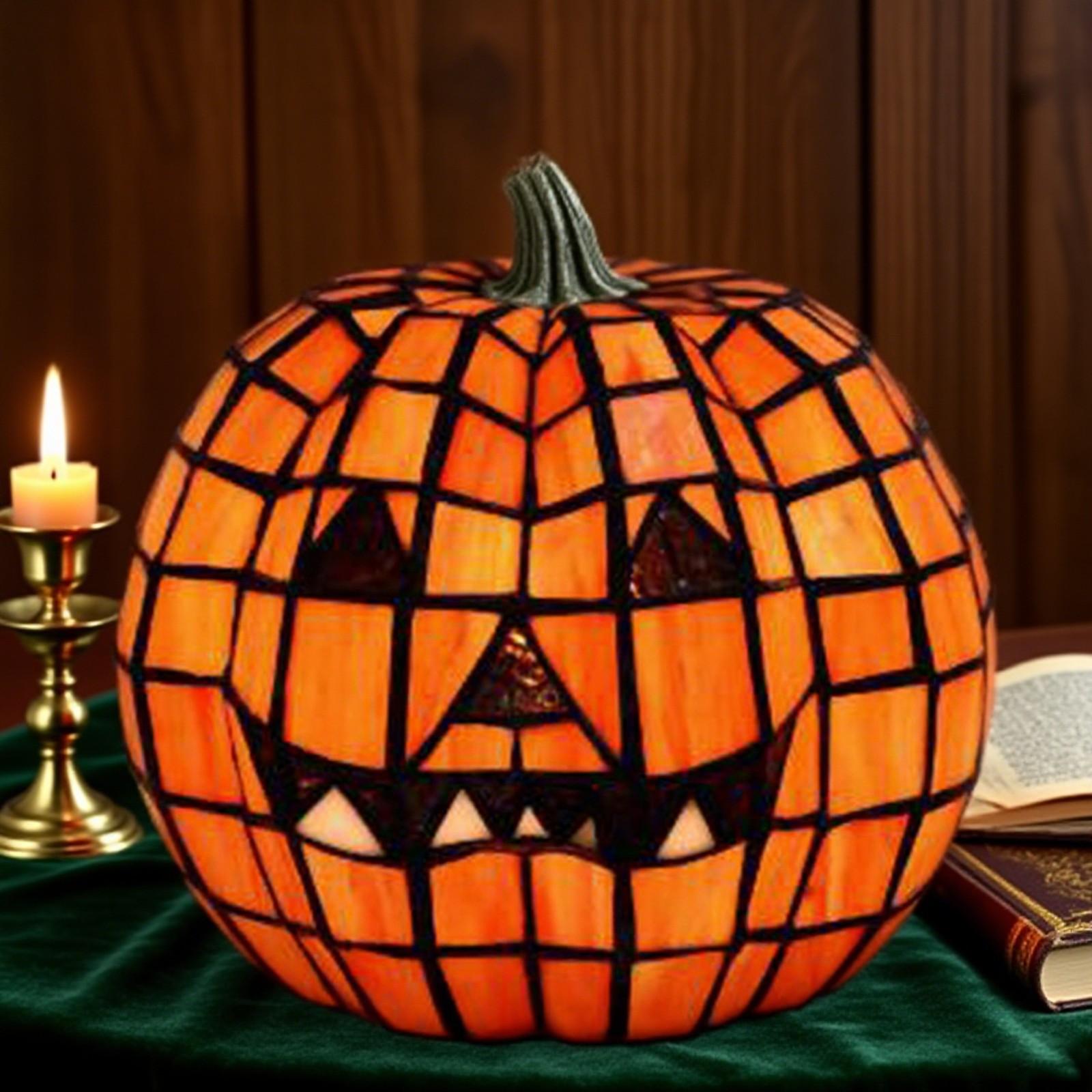 

Pumpkin Halloween Decoration Resin Lamp One Size оранжевый