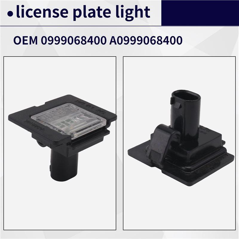 T-Top-Rated-Car LED License Plate Light Rear Trunk Lid License Plate Light For Mercedes Benz E S Gle GLC 0999068400 A0999068400