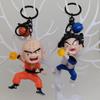 1PC Random Color Dragon Ball PVC Action Figure Keychain Goku Vegeta Frieza Cell