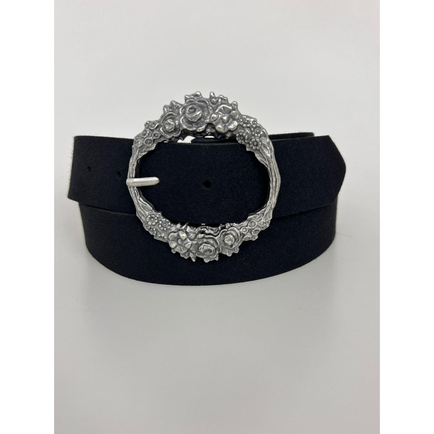 

Spring and Summer New G Belt, Microfiber Round Buckle Candy Color, Chic Style Simple and Versatile Jeans Dress Belt 110cm