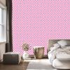 Checkerboard wallpaper, powder pink, soft shapes 50x1000