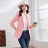 2026 Spring Pink Suit: High-End Casual Slimming Jacket for a Fresh, Trendy Look