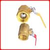 Jingcheng DN40 Internal Thread Brass Ball Valve (2-Pack)