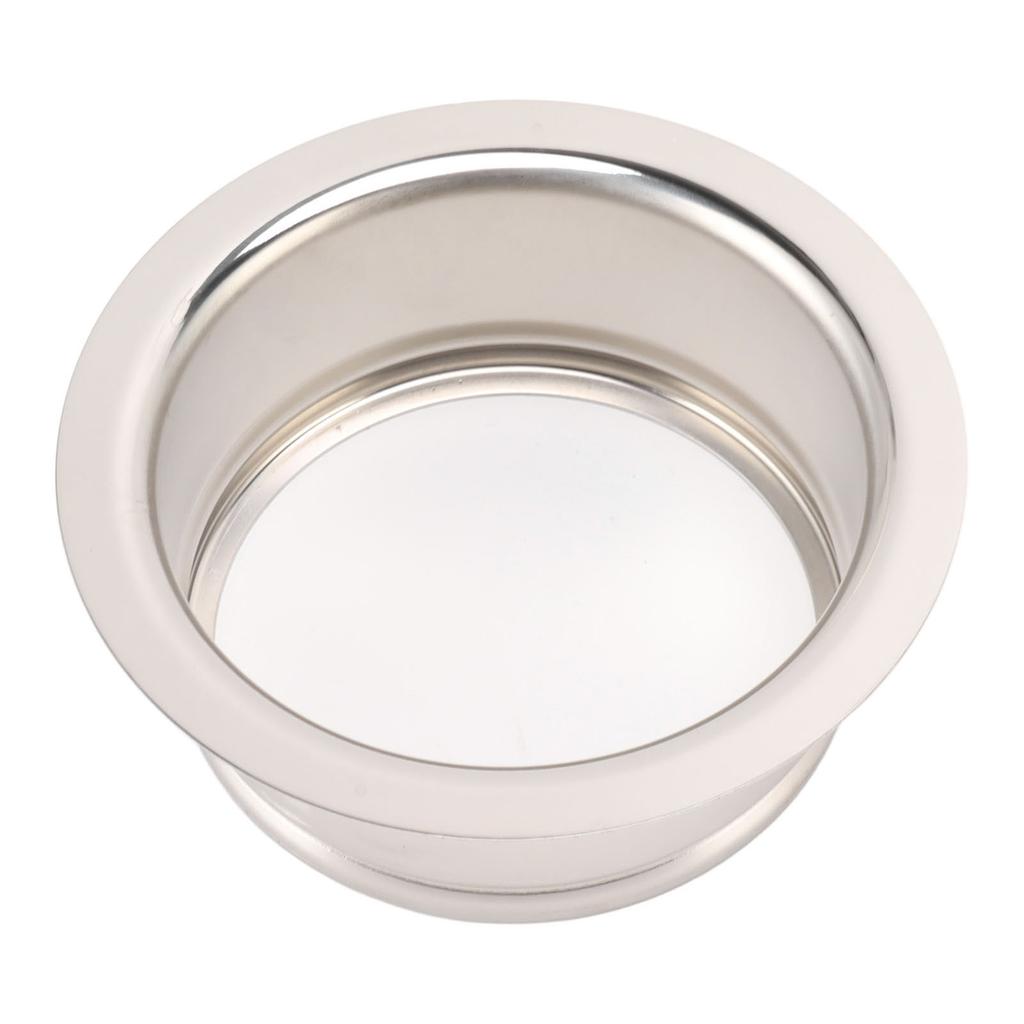 Brida de Fregadero Extendida de Cocina Acero Inoxidable Brida de Fregadero Profundo con Junta para Basura de 3 Pernos
