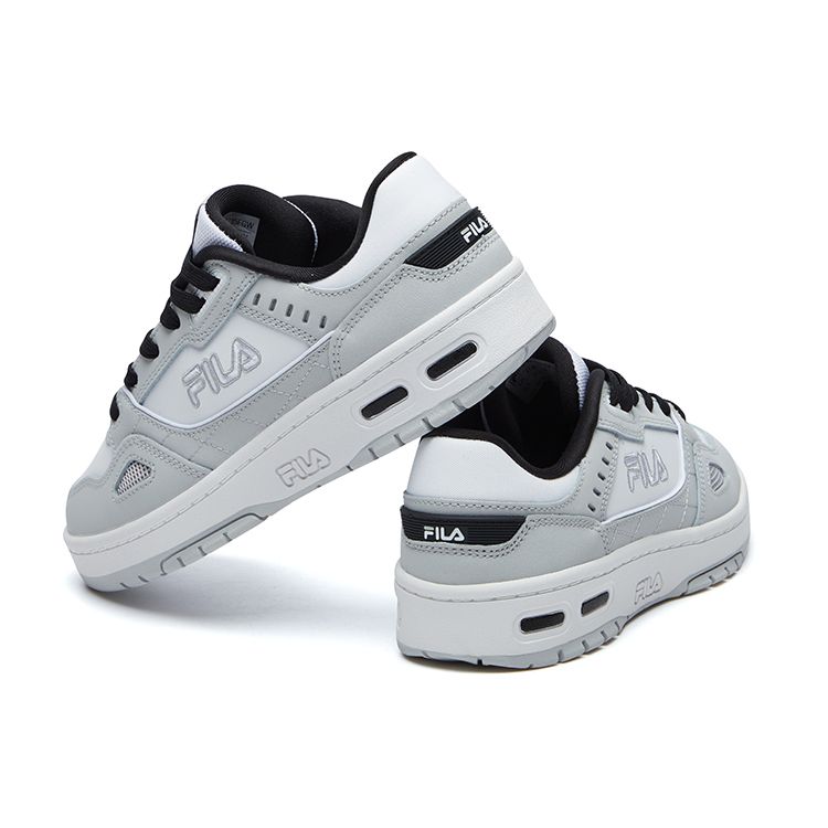 Fila Heritage-FHT Fabric Synthetic Leather Low-Top Sneakers Women Sneakers Light-Gray F12W131215FGW