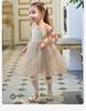 Davidella Girls' Strap Dress Summer Dress New Baby Princess Mesh Skirt Children's Skirt