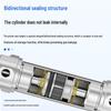 Adjustable Stroke Mini Stainless Steel Pneumatic Cylinder (maj16/20/25/32/40X100-25-50sca)