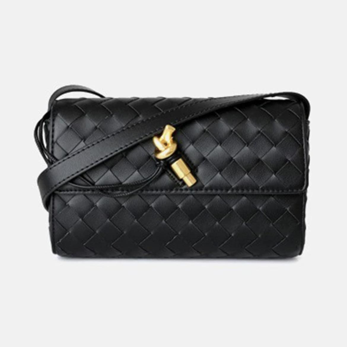 2025 Hand-Woven Genuine Leather Shoulder Bag