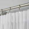 VOILE - Ready-made Curtain with Gathering Tape - 140x230 Cm - White