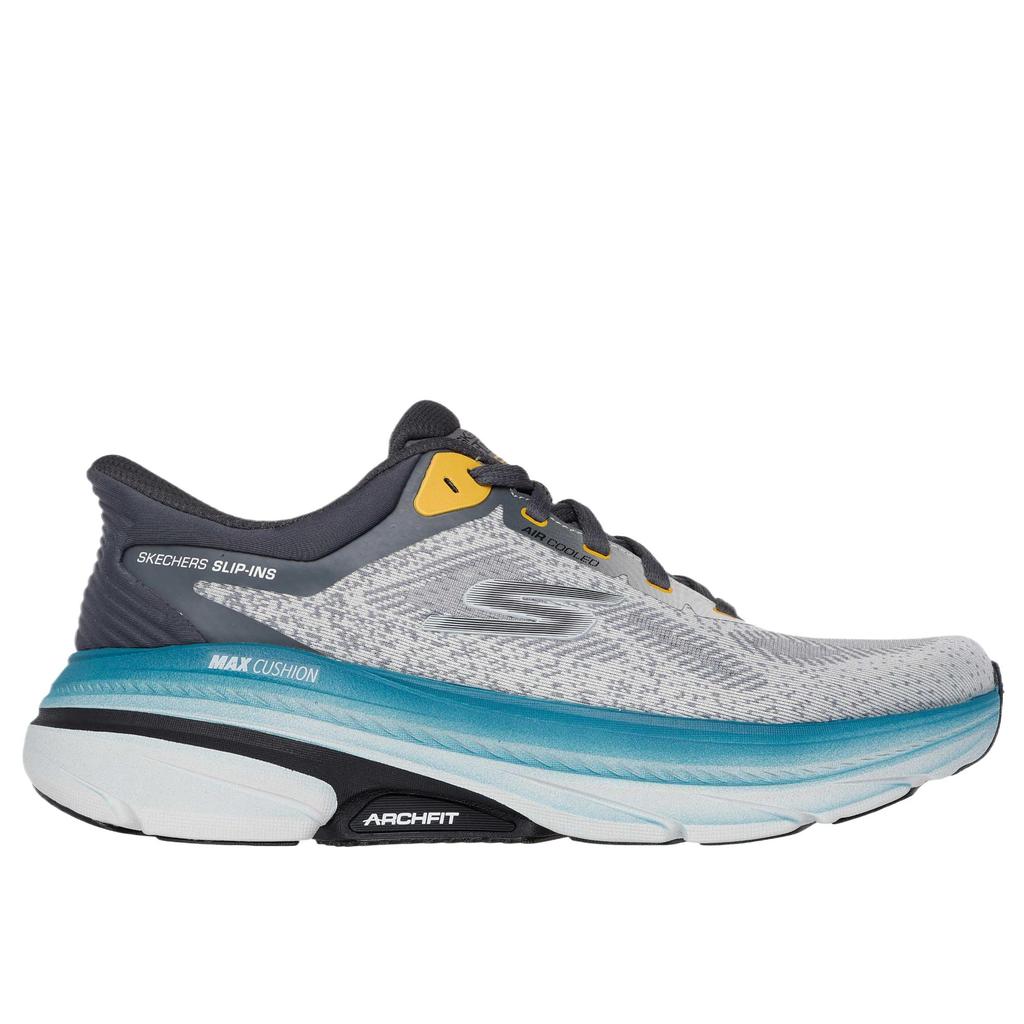 Skechers Arch Fit 2.0 Fashion Versatile Comfortable Mid-Top Running Shoes Men sneaker Gray 220584-GYCC