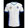 Dynamo Moscow Fan Away Football Jersey Men Short‑Sleeve White Soccer T‑Shirt Breathable Sports Training Top For Supporters
