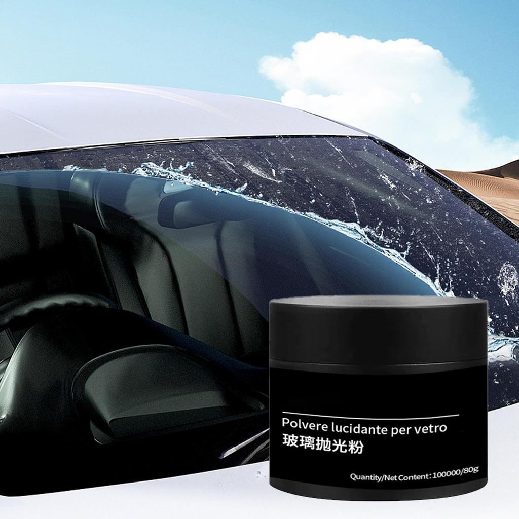 81g Glass Polishing Cerium Oxide Powder Car Window Polishing Mirrors Powder Glass Remove Composite Rare Repair Tool