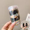 Colored Dot Soft Velvet Headband High Elastic Hair Scrunchie  Women Girl Hair Accessory