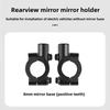 1Pair Universal Electric Bicycle Rearview Mirror Retrofit Convex 8mm Thread Reflective Mirro 360 Degree Rotating Colorful