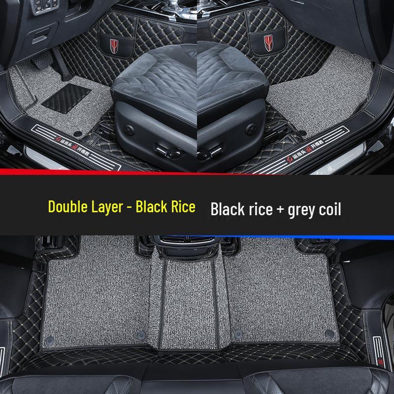 Custom Leather Floor Mats for Hongqi HS5 (2019-2025) - Interior Accessories & Style