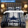 American Flag Cowboys 3pcs Bedding,Including 1pc Duvet Cover And 2pcs Pillowcases Perfect for Christmas,Ideal for Bedroom, Dormitory