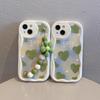 Full Screen of Love for Apple 17pro Mobile Phone Case 15promax Girl Flower Bracelet Anti-fall 13 Protective Cover