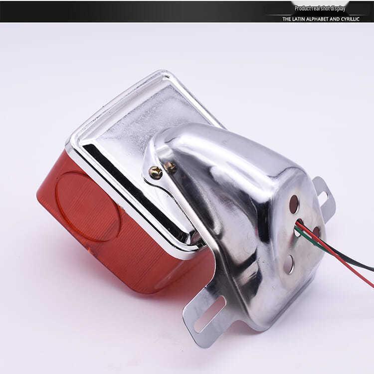 Haojue GN125 Motorcycle Taillight Assembly and Rear Carrier