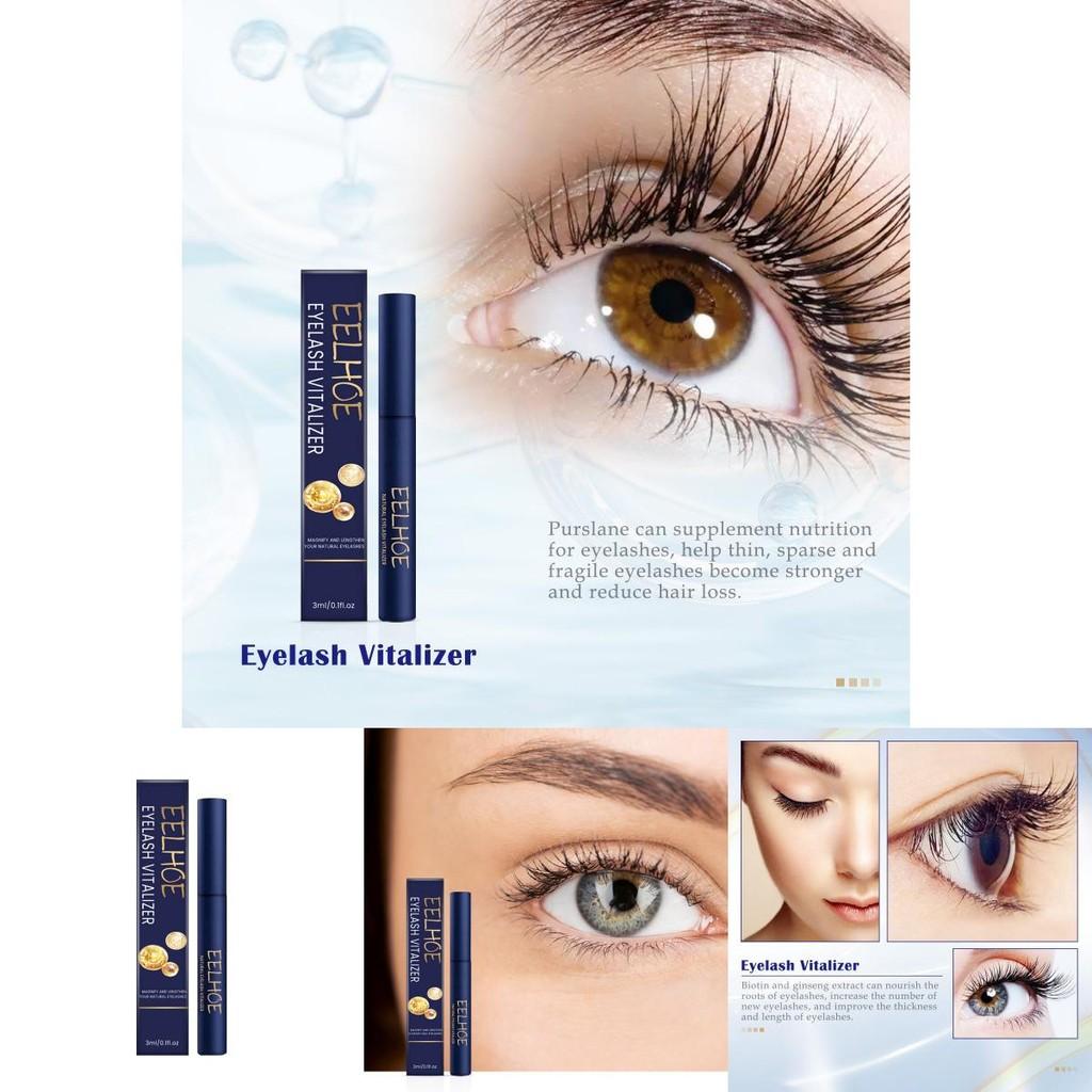 Eelhoe Lash Serum For Luxurious Volume And Nourishing Length With Natural Black Finish