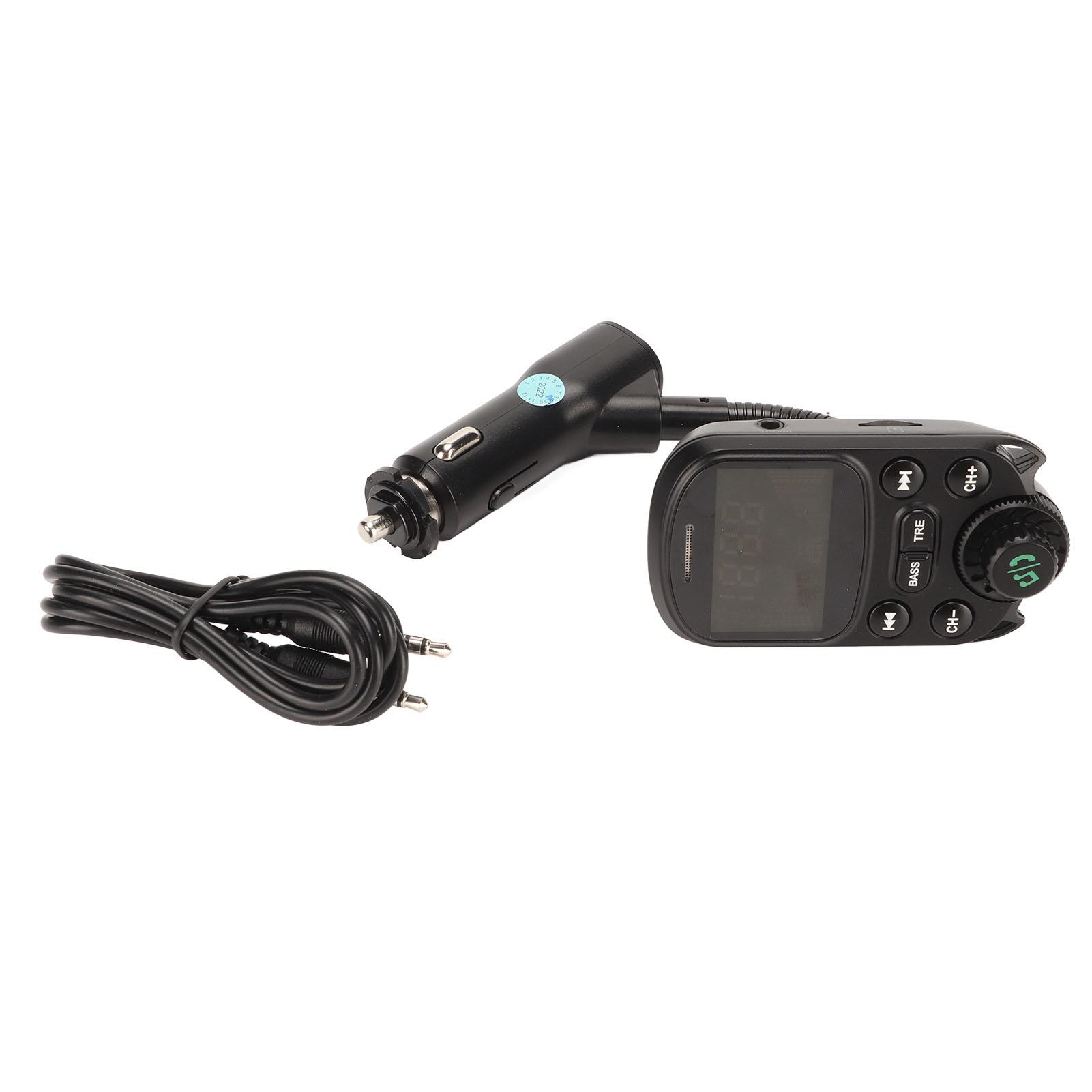 

Bluetooth FM-передатчик беспроводной радиоадаптер автомобильное зарядное устройство поддержка Mp3-плеера PD30W QC18W Fast