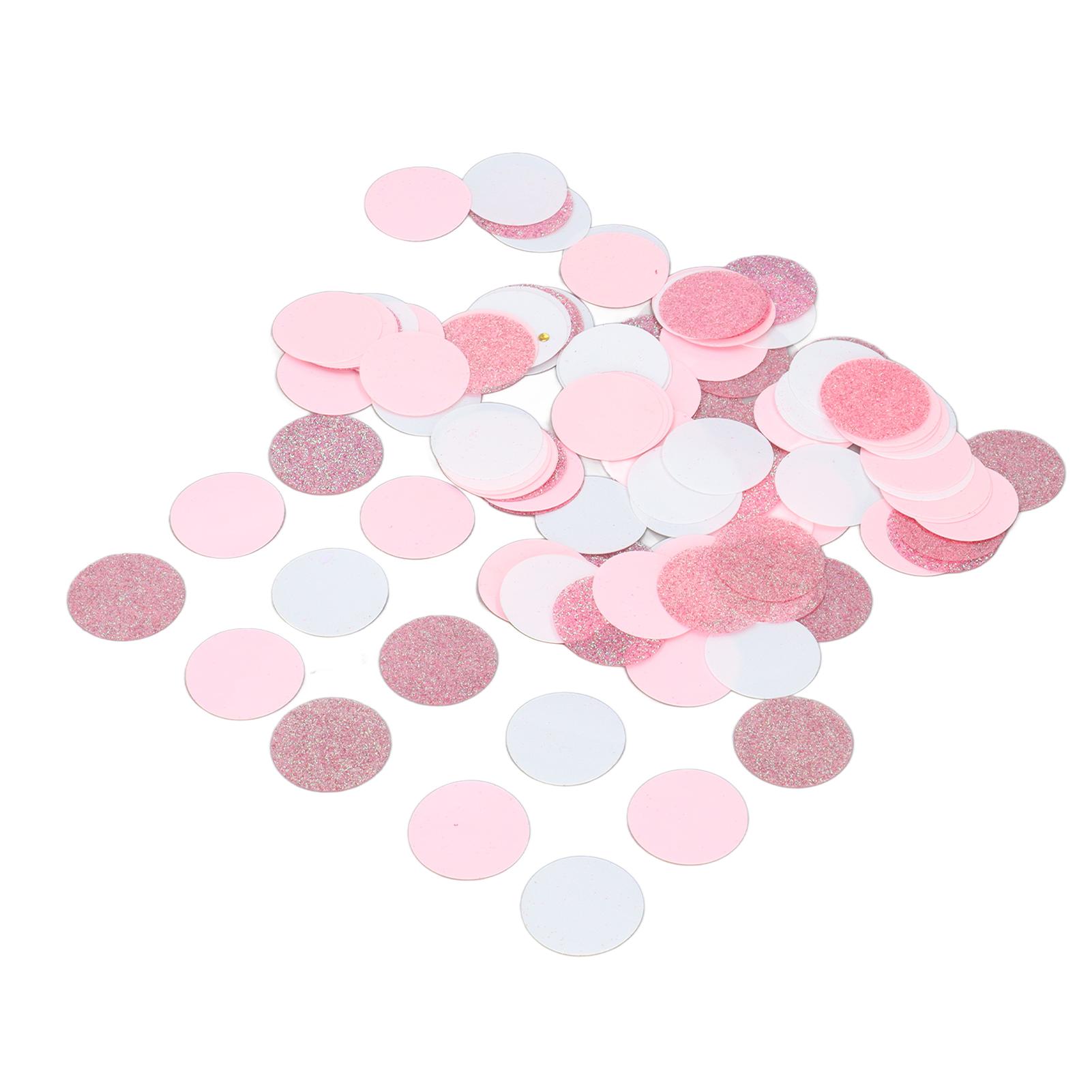 

100 г бумажное конфетти розовое белое розовое золото блестки украшение стола для вечеринки экологически чистые конфетти для