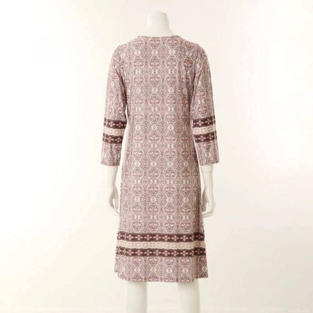 Wacoal Floral Print Border Sleep Dress Wgn372w 