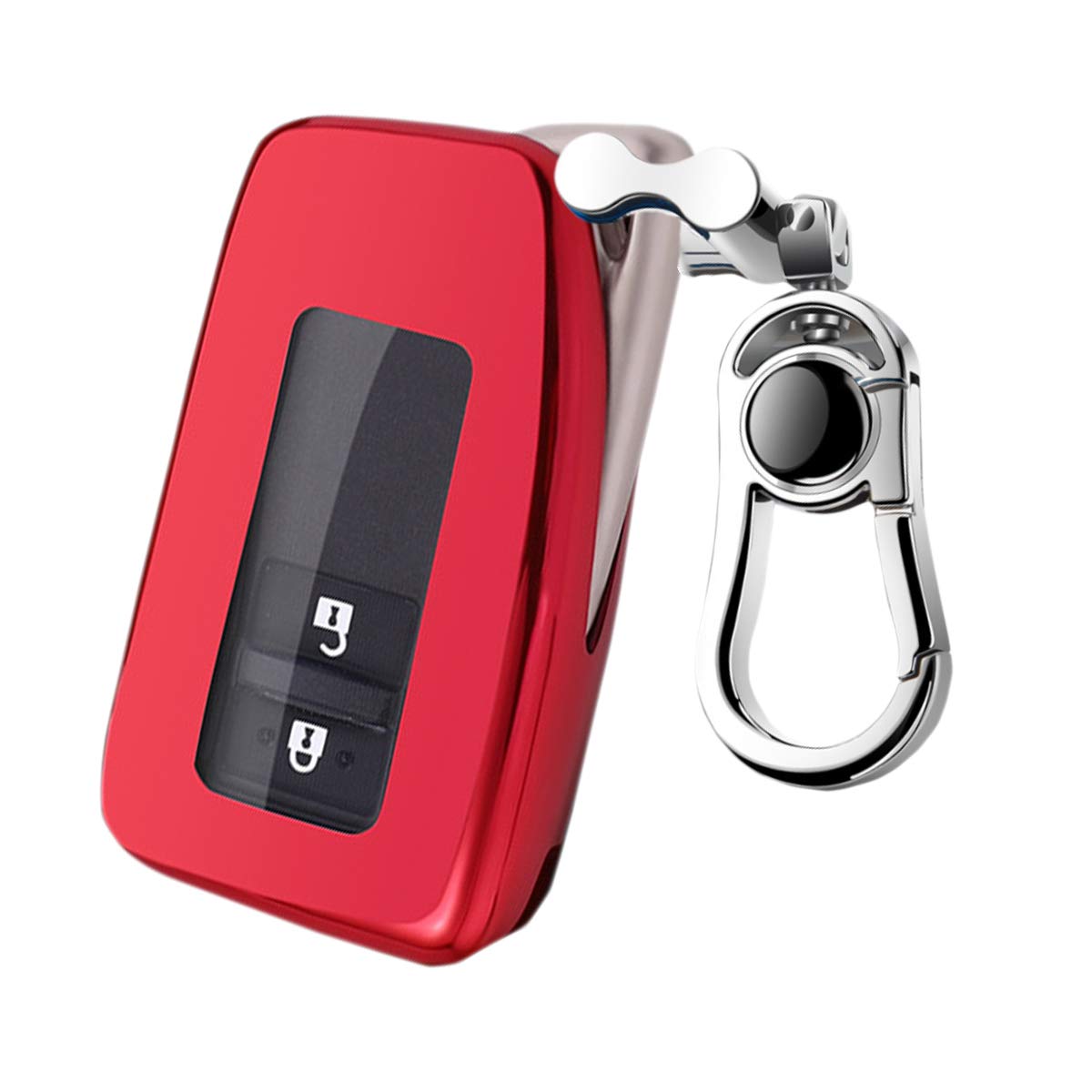 

[PELKERDR] LEXUS Key Case for RX RC IS GS NX LX Exclusive Luxury Key Case Key Cover Key Holder TPU Protects Keys Dirt, Slip and Scratch Preventio