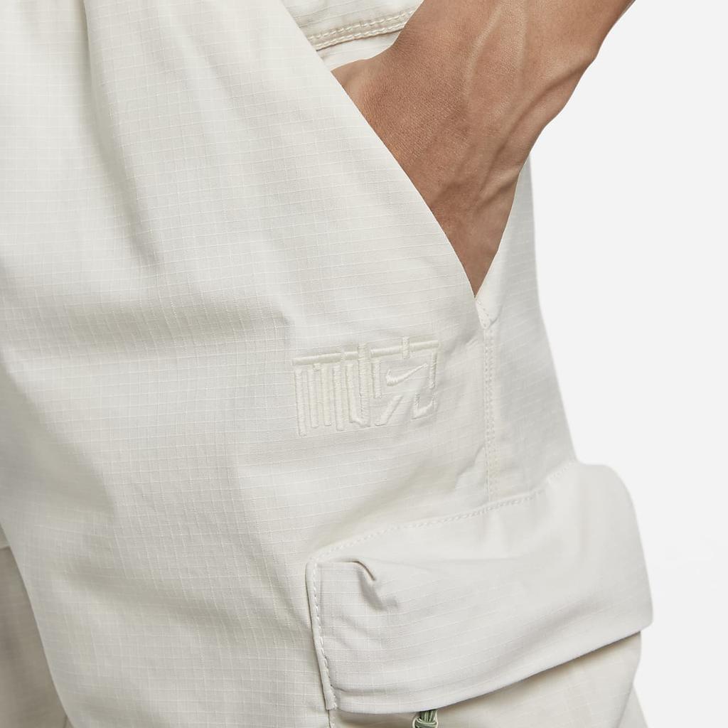 Nike Sportswear Solid Color Woven Functional Cargo Shorts Men Bottoms Pale-Ivory FN0464-118