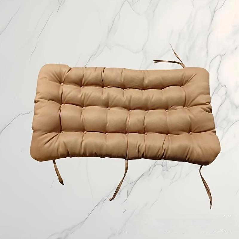 Modern Style Office Integrated Backrest Cushion Solid Color Thicken Student Dormitory Sedentary Chairmat Home Chair Back Cushion