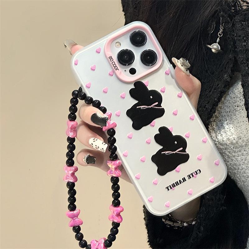 Zhitai Frosted Laser Case for iPhone 14/16 Pro & Huawei Mate 60P with Bracelet
