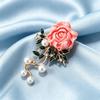 Chinese Style Peony Brooch for Women, High-end Exquisite Retro Flower Brooch, Cheongsam National Trend Chinese Style Pin Accessory